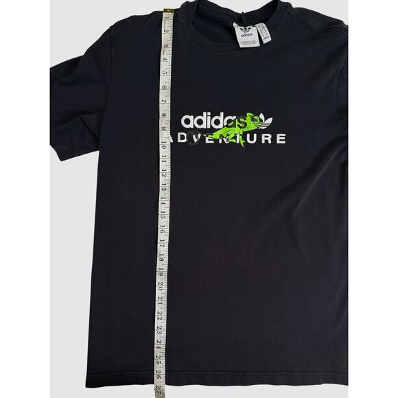 Adidas Adventure Lizard Graphic Tee Black Men’s Medium - Picture 9 of 10